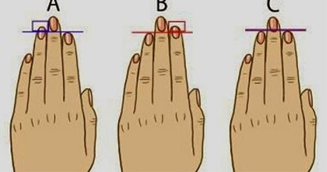 あなたはどのタイプ？指の長さでわかる性格診断。怖いほど当たると話題に。